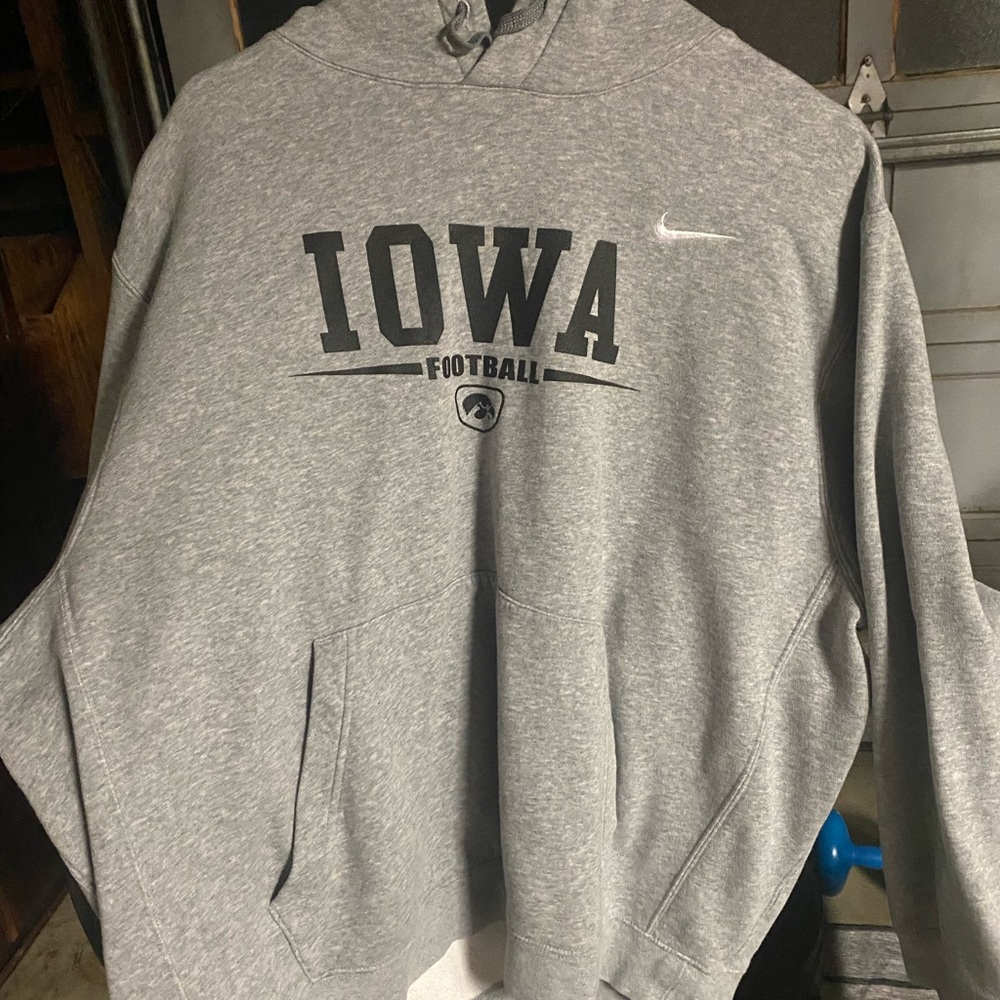 - Iowa football hoodie